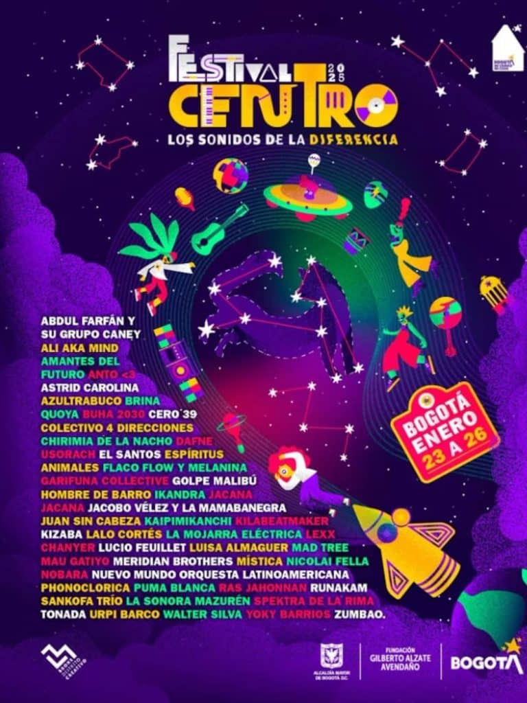 Bogotá se llena de ritmo con el Festival Centro 2025: conciertos gratis, homenaje a Teto Ocampo y música para todos los gustos.