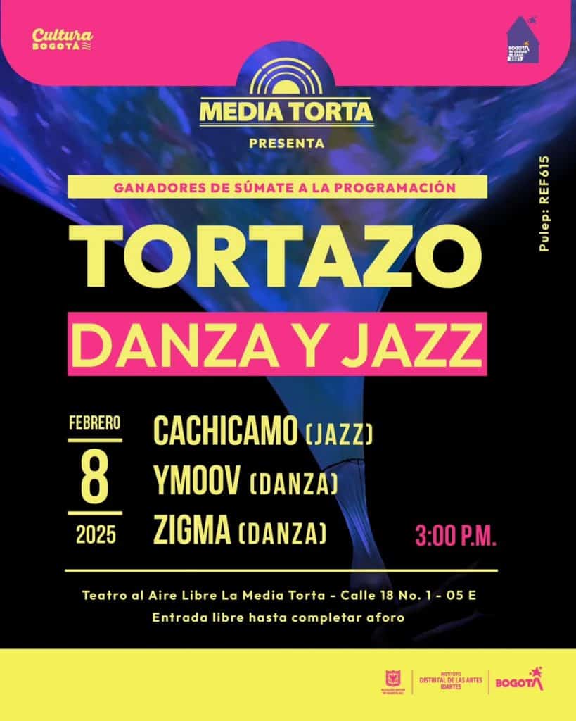 ste 8 de febrero de 2025, disfrute del increíble talento de Cachicamo, en el Tortazo Danza contemporánea y Jazz, Tortazo 