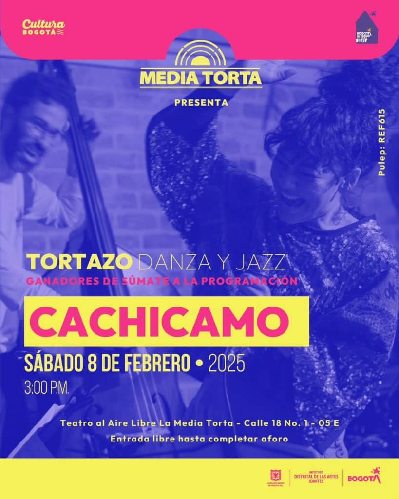 ste 8 de febrero de 2025, disfrute del increíble talento de Cachicamo, en el Tortazo Danza contemporánea y Jazz, Tortazo