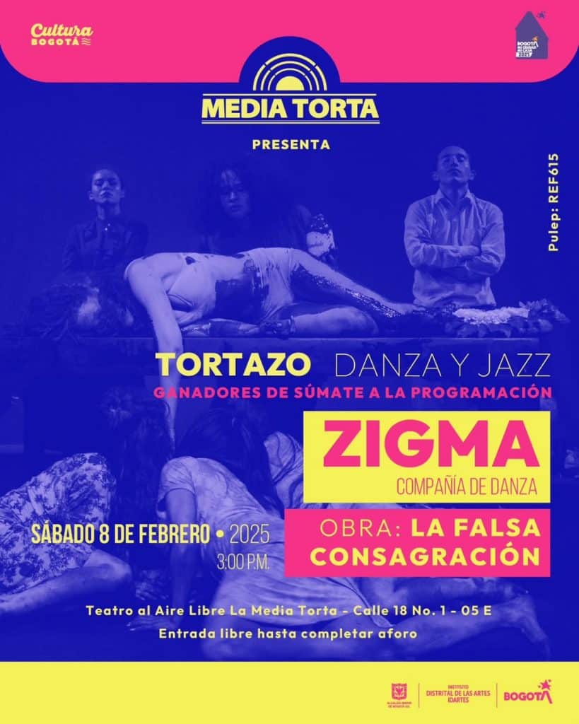  No se pierda a Zigma Danza con su impactante presentación 'La Falsa Consagración', una pieza que aborda temas de poder, manipulación y sacrificio. A través de la danza contemporánea, Zigma. Tortazo